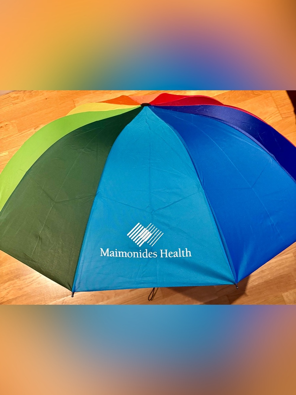 NEW Rainbow umbrella from Maimonides